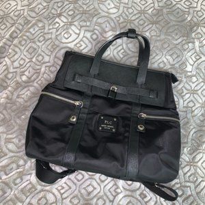 Henri Bendel Jetsetter Convertible Backpack Black